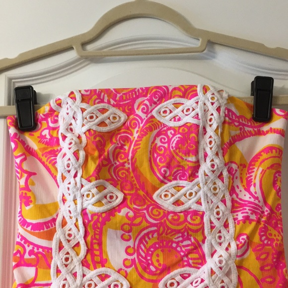 Lilly Pulitzer strapless dress - Picture 2 of 6